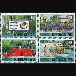 KIRIBATI 1992 - Scott# 591-4 Marine Training Set of 4 LH