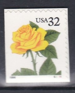 3049 Yellow Rose MNH