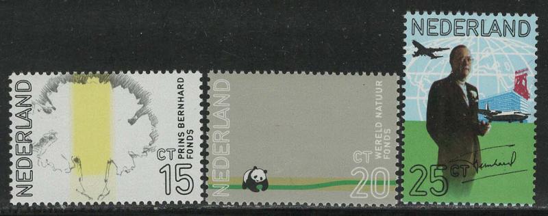 Netherlands Scott # 490 - 492, mint nh