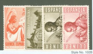 Spanish Guinea #340/B25  Multiple