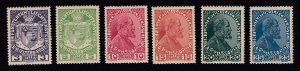 Liechtenstein #4-9 Mint - SCV $12.00