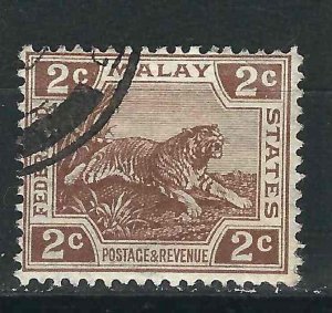 Malaya 51 SG 54 Used VF 1925 SCV $15.00