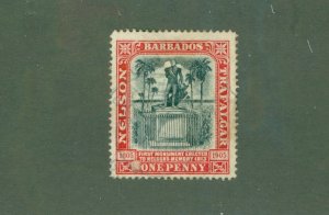 BARBADOS 104 USED BIN $ 0.50