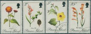 Pitcairn Islands 1970 SG107-110 Flowers set FU