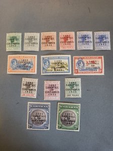 Stamps Bahamas Scott #116-29 hinged