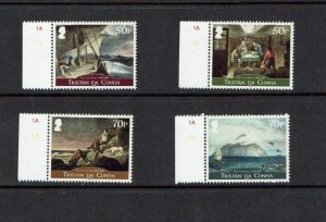 Tristan da Cunha: 2014, 190th Anniversary of Augustus Earle's Visit,  MNH Set.