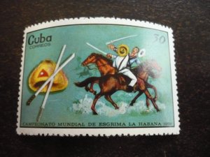 Stamps-Cuba -Scott#1436-1443 -Mint Hinged Set of 7 Stamps plus 1 Souvenir Sheet