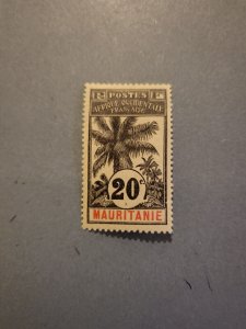 Stamps Mauritania Scott #9 hinged