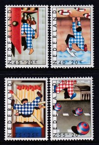 Netherlands B539-B542 MNH VF