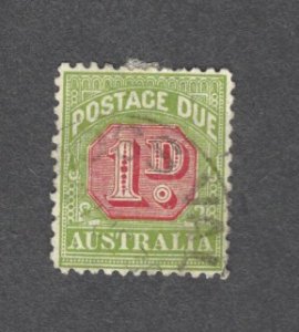 J73 - SG D78 - 1d - postage due