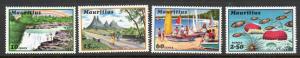 Mauritius #381-4 Tourist Set Mint Never Hinged cv$2.70 D761