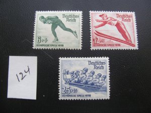 Germany 1935 MNH SC B79-81 SET  XF 65 EUROS (124)