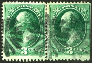 U.S. #147 USED PAIR