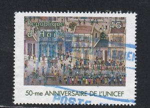 Haiti # 890, UNICEF 50th Anniversary, Used, 1/3 Cat.