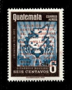 Guatemala 1963 - JFK Meeting with Leaders Ovpt - Individual - Scott C266 - MNH