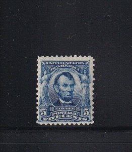 304 VF original gum never hinged with nice color cv $ 150 ! see pic !