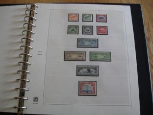 USA Nearly Complete Airmail Collection WITH ZEPPS - Mint & Hinged