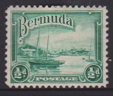 Bermuda Sc#105 MH