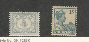 Suriname, Postage Stamp, #81, 96 Mint Hinged, 1926, JFZ