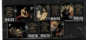 MALTA 1970 ART EXHIBITION  MNH