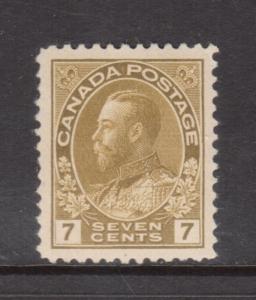 Canada #113b Extra Fine Mint **With Certificate**