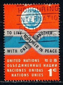 United Nations - New York #104 Single Used