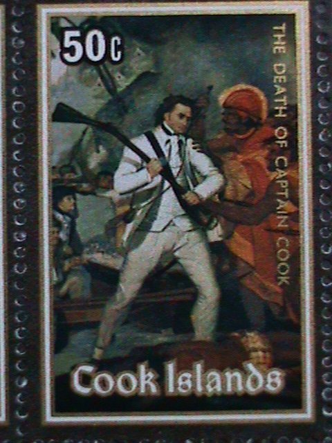 COOK ISLANDS-1979-SC#513a  BICENTENARY DEATH OF CAPTAIN COOK :MNH S/S VF