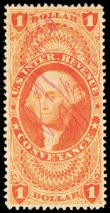 U.S. REV. FIRST ISSUE R66c  Used (ID # 108816)