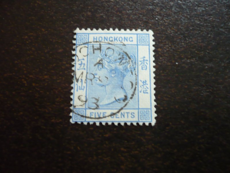 Stamps - Hong Kong (Foochowfoo) - Scott# 40 - Used Part Set of 1 Stamp