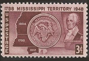 # 955 MINT NEVER HINGED MISSISSIPPI TERRITORY