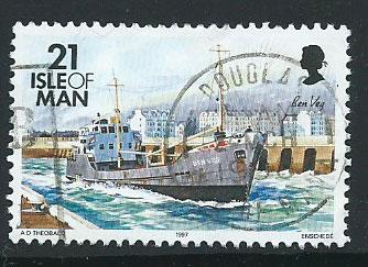 Isle of Man  SG 544 VFU imprint 1997