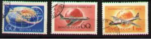 Russia 1958 MI 2106-2108 CTO VF