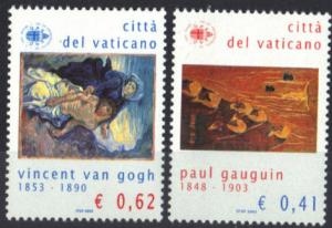 2003 ,19th Century Artists Gauguin  Van Gogh MNH # 1246-1247