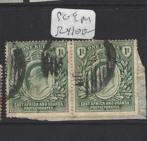 EAST AFRICA AND UGANDA  (P2510B) KE  1R  SG9 PR PARCEL CANCEL  VFU 