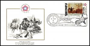 Guatemala C597 U/A FDC