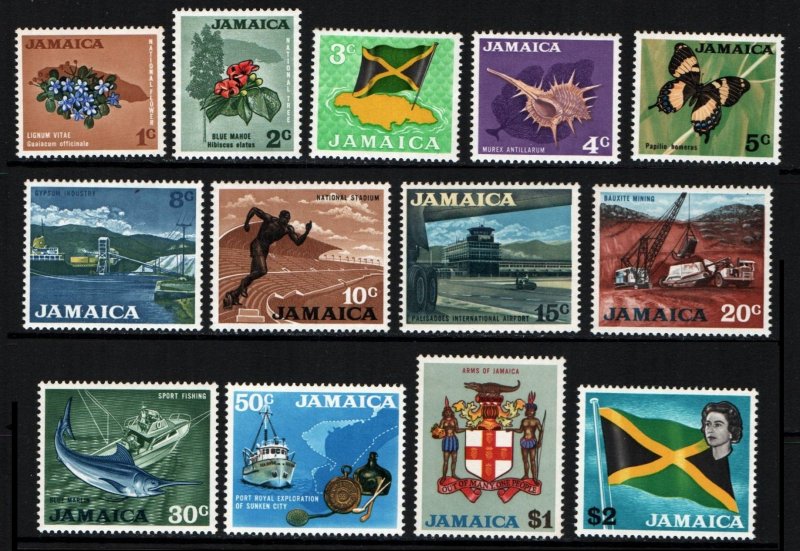 Jamaica # 306 - 318 MNH