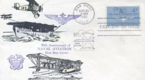 1185 4c NAVAL AVIATION - Overseas Mailer