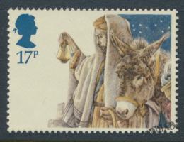 Great Britain  SG 1268 SC# 1089 Used / FU with First Day Cancel - Christmas 1984