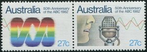 Australia 1982 SG847a ABC pair MNH