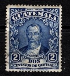 Guatemala - #235 President Barrios - Used