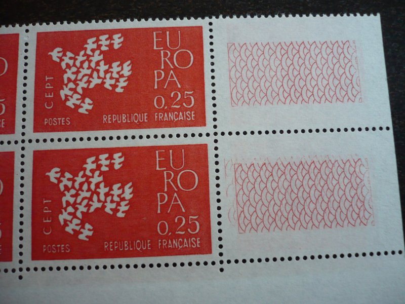 Europa 1961 - France - Set in Blocks