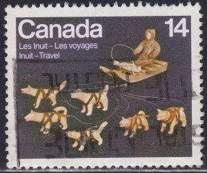 Canada 772 Inuit Indian Travel, Art 14¢ 1978