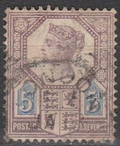 Great Britain #118 F-VF Used CV $12.50  (A2996)