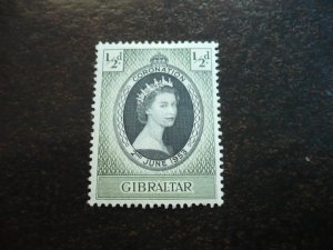 Stamps - Gibraltar - Scott# 131 - Mint Hinged Set of 1 Stamp