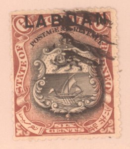 Labuan, Scott #78b, cto