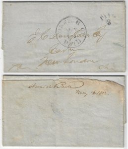 1853 Stampless Norwich, Connecticut -  H1030