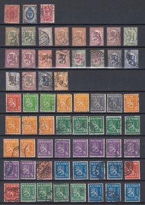 Finland 1889/1930 Used Collection 84 Items