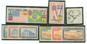 Brazil #637/649 Mint (NH) Single (Complete Set)