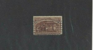 #234 5c Columbian Used Stamp Cat Value $8.50