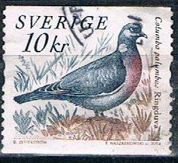 Sweden 2490, Pigeon, used, VF, corner crease